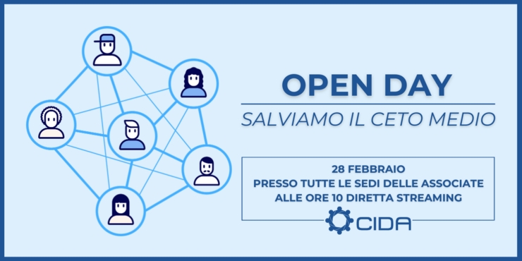 CIDA - Salviamo il ceto medio openday 28/2/2024